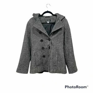 Mudd wool blend peacoat medium